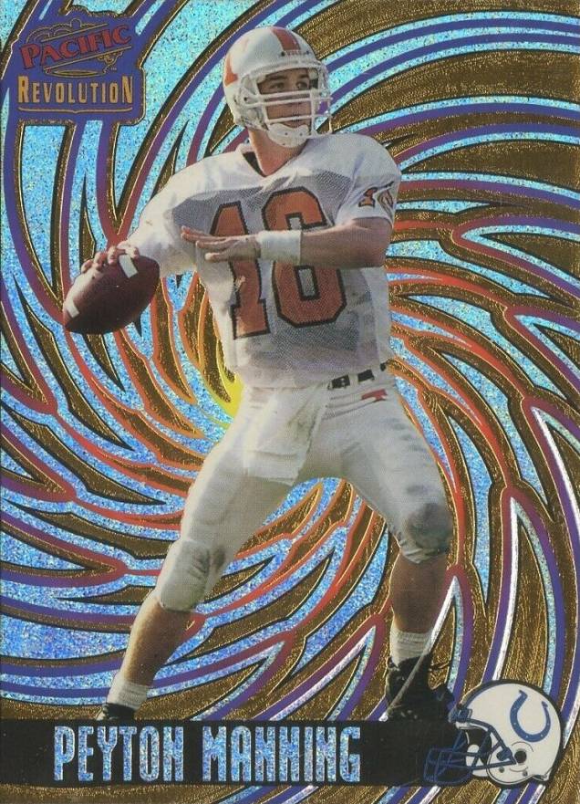 1998 Pacific Revolution Peyton Manning #58 Football Card