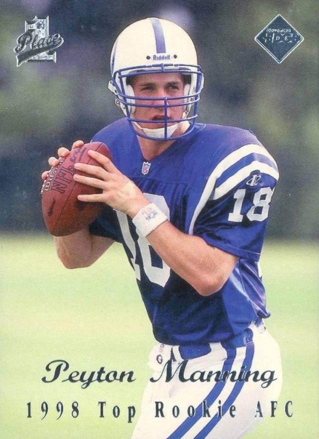 1998 Collector's Edge 1st Place Peyton Manning #135 Football Card