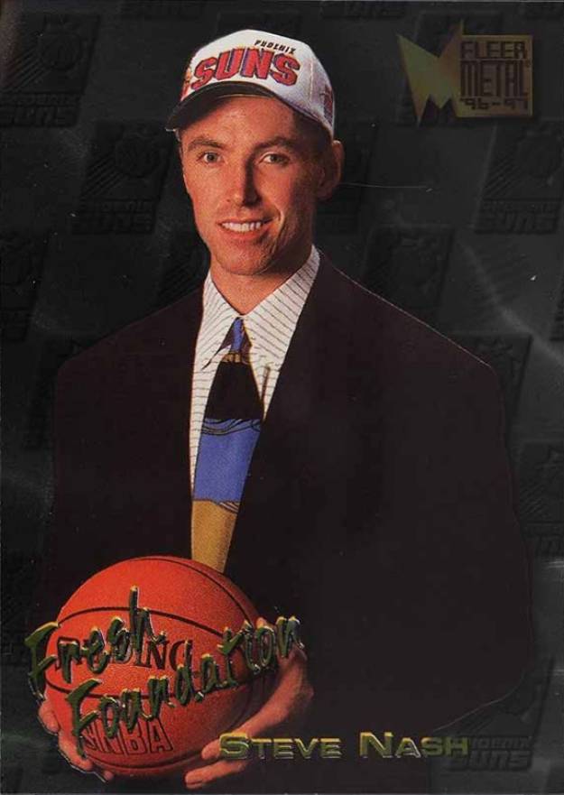 1996 Metal Steve Nash #138 Basketball Card