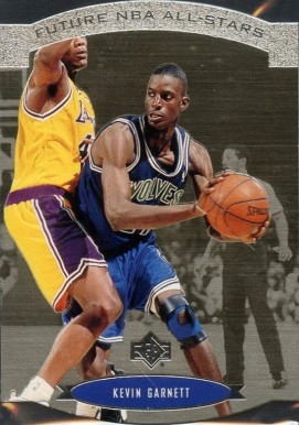 1995 SP All-Stars Kevin Garnett #AS28 Basketball Card