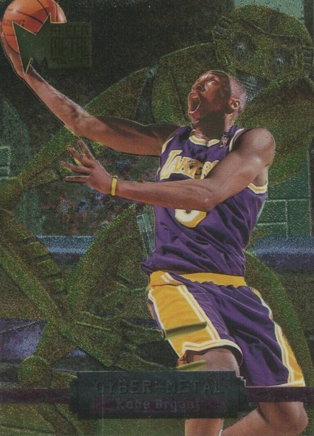 1996 Metal Cyber-Metal Kobe Bryant #5 Basketball Card