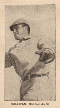 1909 CA Briggs Co. Black & White Dennis Sullivan # Baseball Card