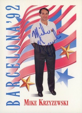 1991 Skybox Mike Krzyzewski #542 Basketball Card