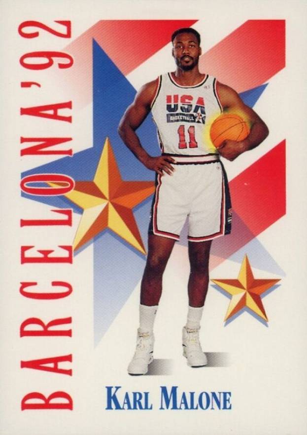 1991 Skybox Karl Malone #535 Basketball Card