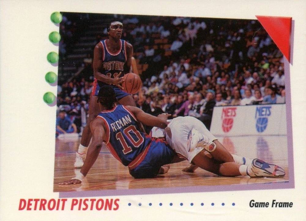 1991 Skybox Detroit Pistons #412 Basketball Card