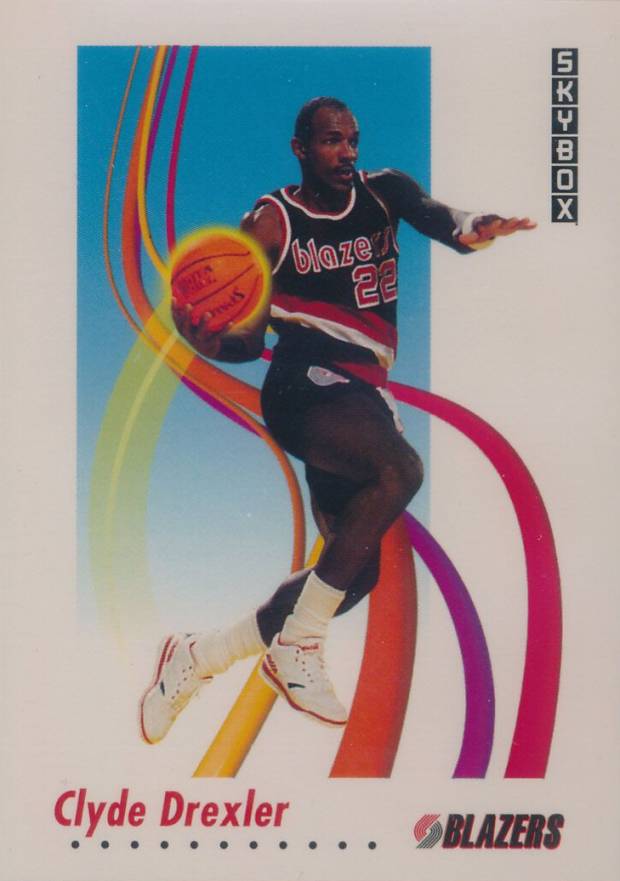 1991 Skybox Clyde Drexler #237 Basketball Card