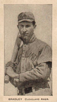 1909 C. A. Briggs Color Bradley, Cleveland Amer. # Baseball Card