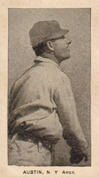 1909 C. A. Briggs B & W Austin, N. Y. Amer. # Baseball Card