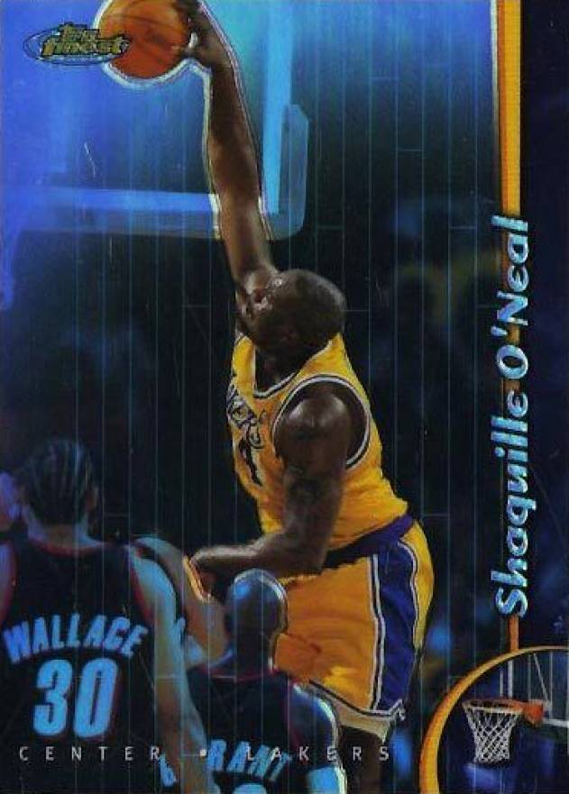 1998 Finest Shaquille O'Neal #40 Basketball Card
