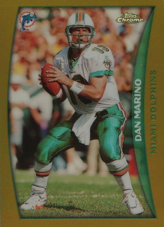 1998 Topps Chrome Dan Marino #29 Football Card