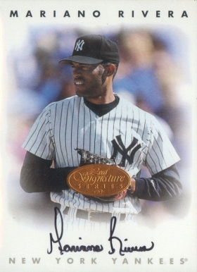 1996 Leaf Signature Autographs Mariano Rivera # Baseball Card