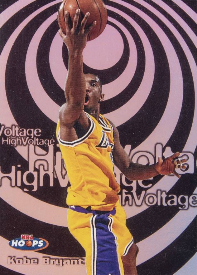 1997 Hoops High Voltage Kobe Bryant #1 Basketball Card