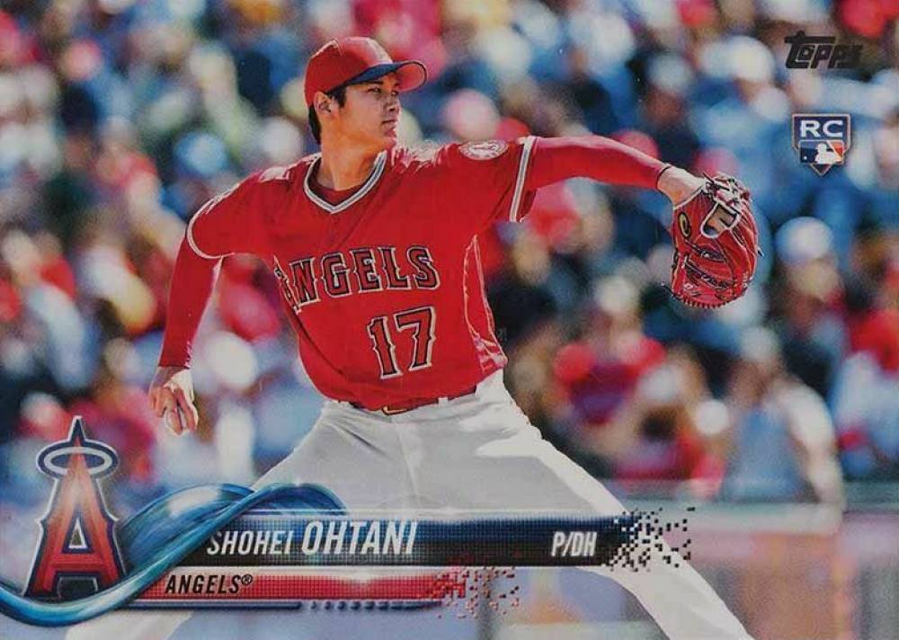 2018 Topps Complete Set Shohei Ohtani #700 Baseball Card