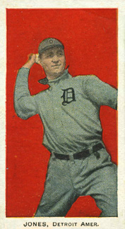 1910 Standard Caramel Jones, Detroit Amer. # Baseball Card