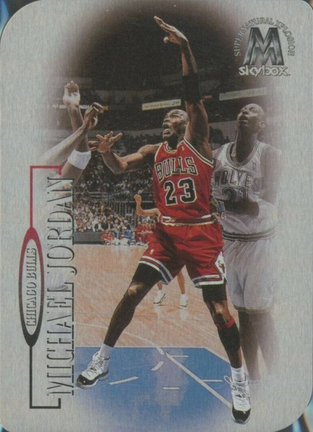 1998 Skybox Molten Metal Xplosion Michael Jordan #141 Basketball Card