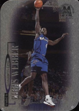 1998 Skybox Molten Metal Xplosion Chris Webber #17 Basketball Card