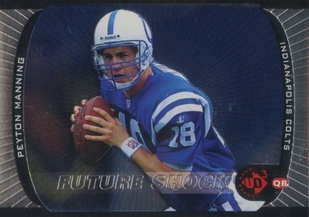 1998 UD3 Peyton Manning #91 Football Card