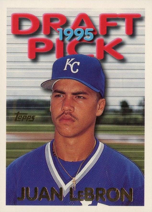 1995 Topps Traded Juan LeBron #12T Baseball Card