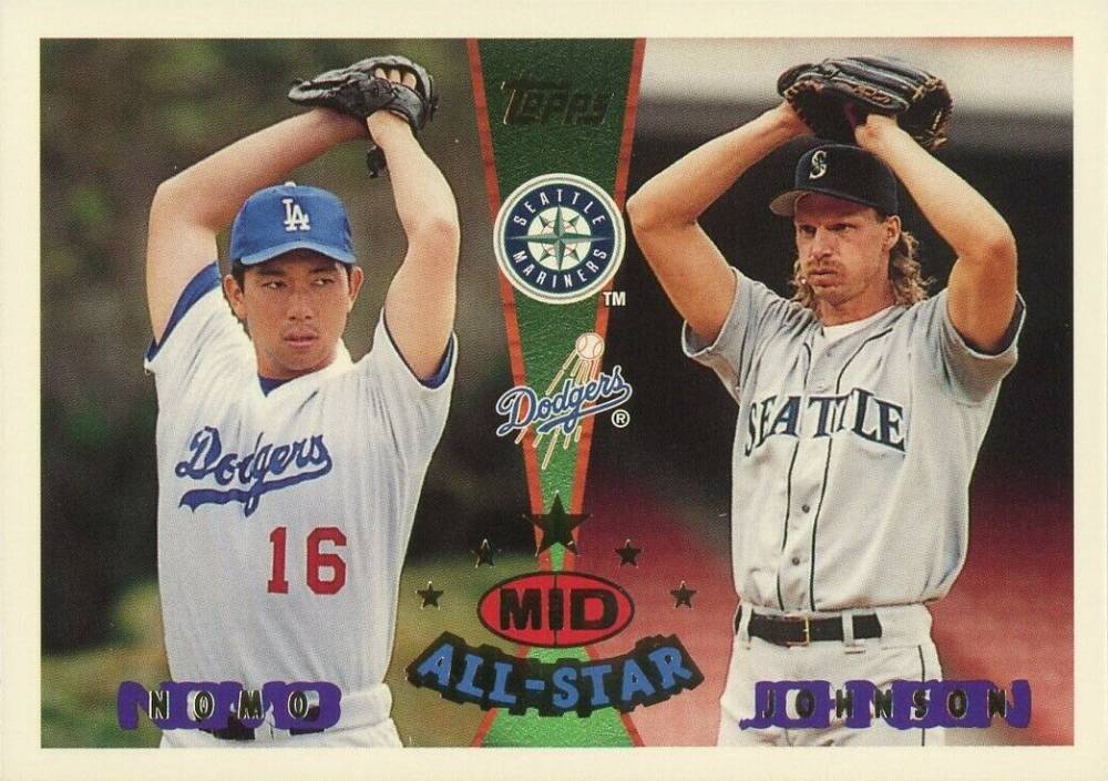 1995 Topps Traded Nomo/Johnson #164 Baseball Card