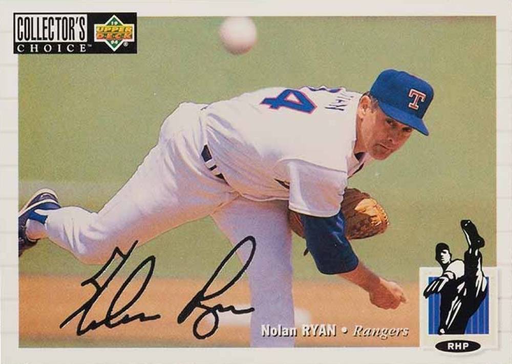 1994 Collector's Choice Nolan Ryan #249 Baseball Card