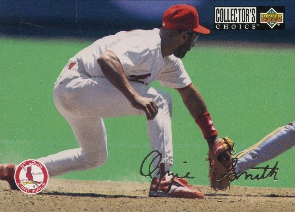 1994 Collector's Choice Ozzie Smith #334 Baseball Card