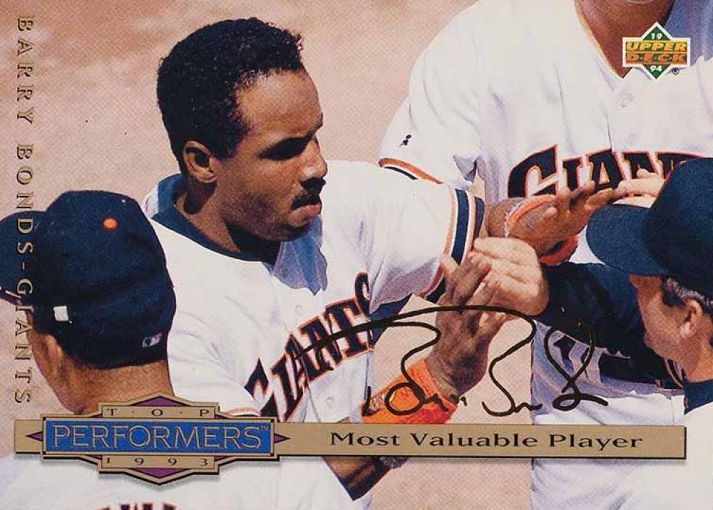1994 Collector's Choice Barry Bonds #311 Baseball Card
