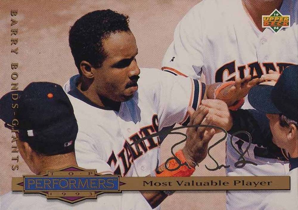 1994 Collector's Choice Barry Bonds #311 Baseball Card