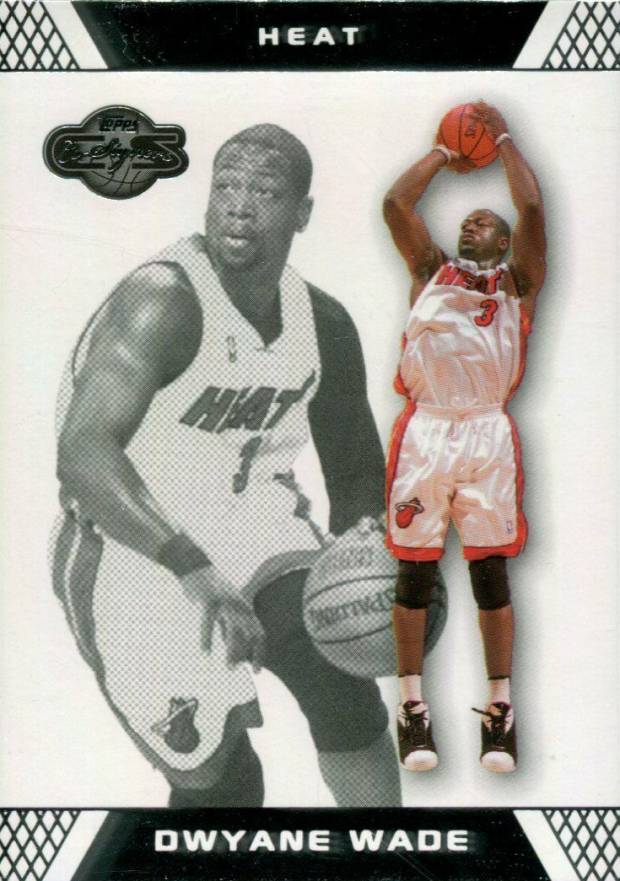 2007 Topps CO-Signers Dwyane Wade #1 Basketball Card