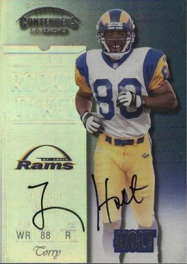1999 Playoff Contenders Torry Holt #155 Football Card
