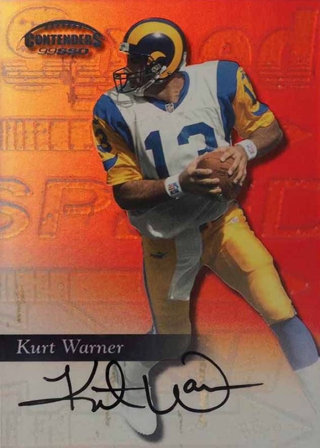 1999 Playoff Contenders Kurt Warner #146 Football Card