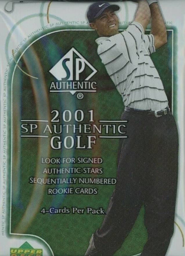 2001 SP Authentic Golf Foil Pack #FP Golf Card