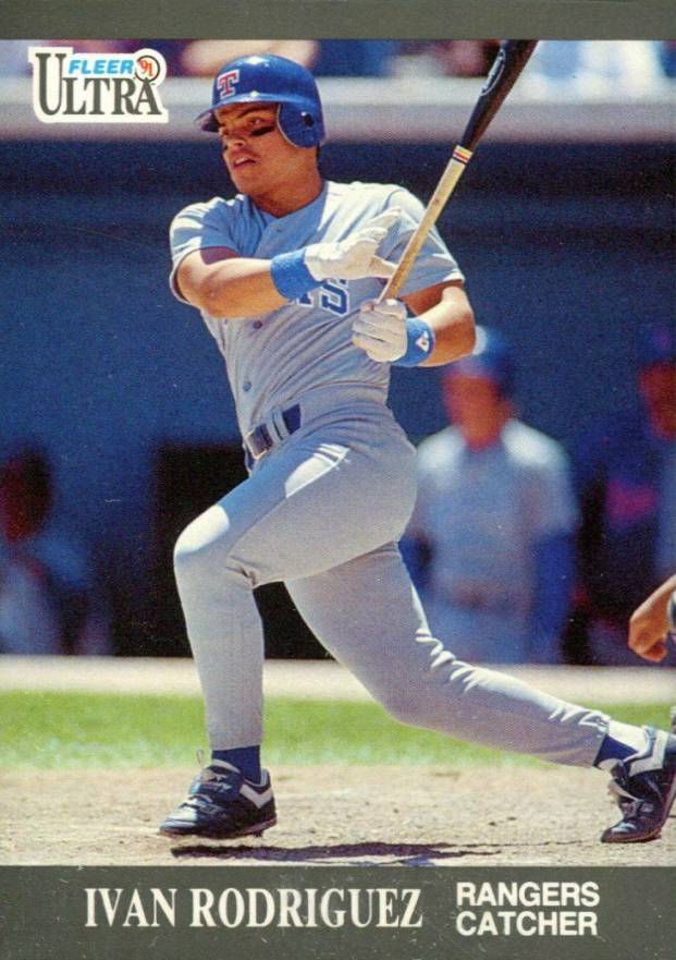 1991 Ultra Update Ivan Rodriguez #U-58 Baseball Card