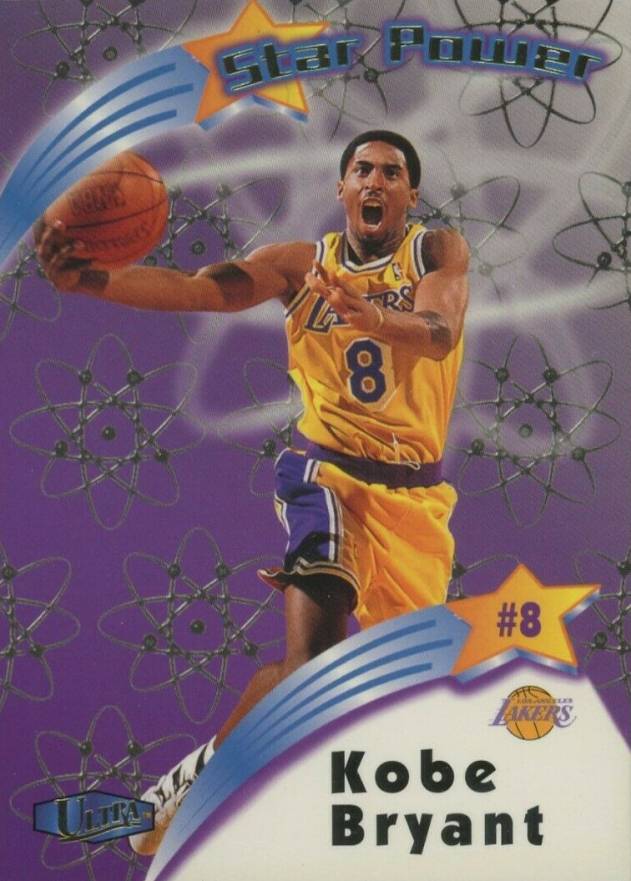 1997 Ultra Star Power Kobe Bryant #3 Basketball Card