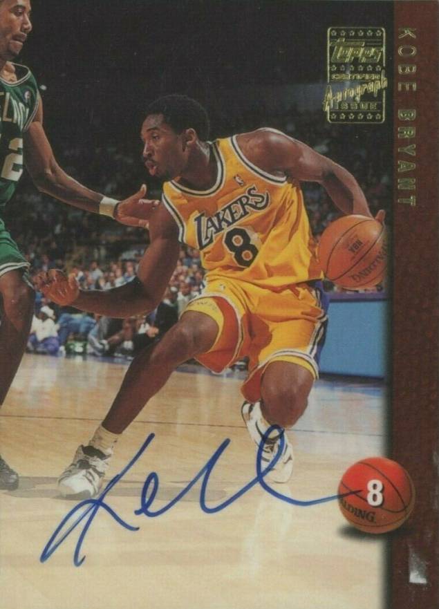 1998 Topps Certified Autographs Kobe Bryant #AG2 Basketball Card