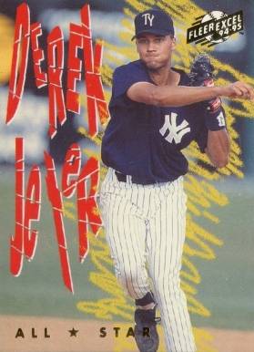 1994 Fleer Excel All-Stars Derek Jeter #5 Baseball Card