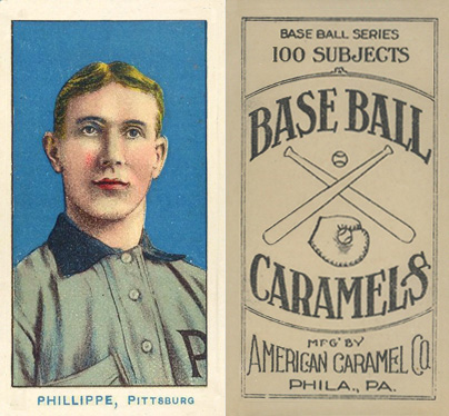 1910 American Caramel Pirates Phillippe, Pittsburgh # Baseball Card