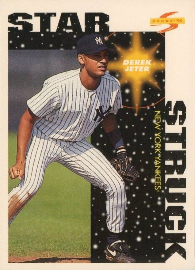 1996 Score Derek Jeter #384 Baseball Card