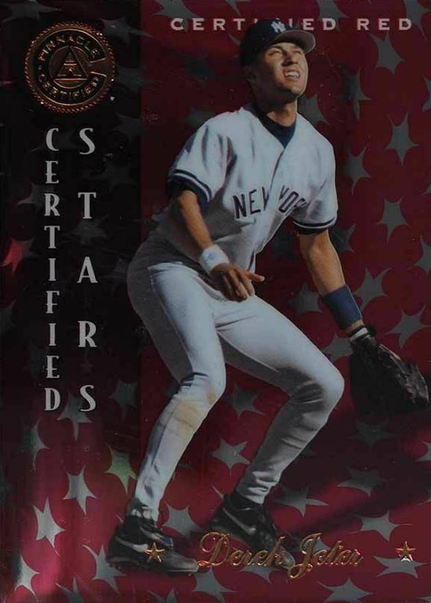 1997 Pinnacle Certified Derek Jeter #141 Baseball Card