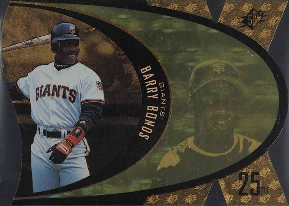 1997 SPx Barry Bonds #43 Baseball Card