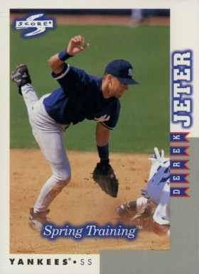 1998 Score Rookie Traded Derek Jeter #262 Baseball Card