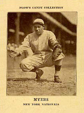 1912 Plow's Candy Myers # Baseball Card