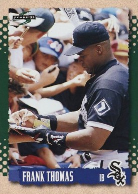 1995 Score Frank Thomas #1 Baseball Card
