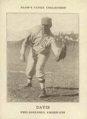 1912 Plow's Candy Davis # Baseball Card