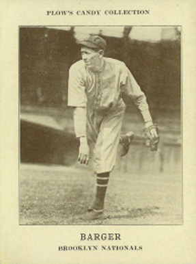 1912 Plow's Candy Barger # Baseball Card