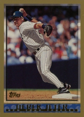 1998 Topps Derek Jeter #160 Baseball Card