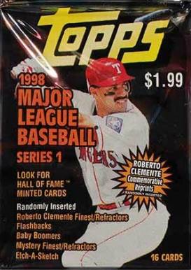 1998 Topps Foil Pack #FP Baseball Card