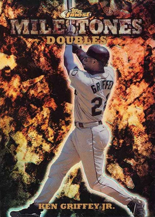 1999 Finest Milestones Ken Griffey Jr. #M39 Baseball Card