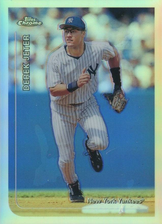 1999 Topps Chrome Derek Jeter #85 Baseball Card