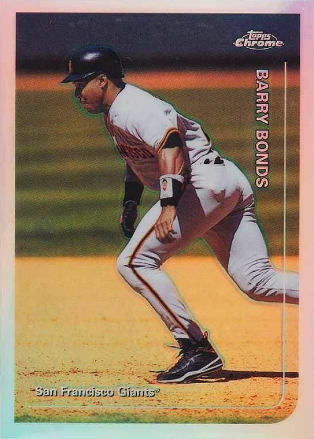 1999 Topps Chrome Barry Bonds #395 Baseball Card