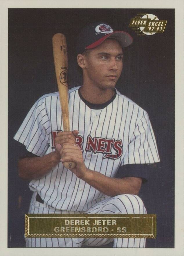 1992 Fleer Excel Derek Jeter #210 Baseball Card